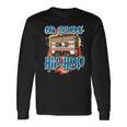 Retro Old School Hip Hop 80S 90S Graffiti Cassette Camiseta de manga larga Ideas de regalos