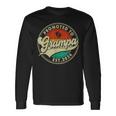 Retro Promoted To Grampa 2024 Family Father's Day Long Sleeve T-Shirt Gifts ideas