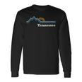 Retro Tennessee TnVintage Sunrise Mountains Long Sleeve T-Shirt Gifts ideas