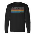 Retro Vintage Austin Texas Long Sleeve T-Shirt Gifts ideas