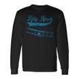 Retro Vintage Kitty Hawk North Carolina Airplane Beach Sport Long Sleeve T-Shirt Gifts ideas