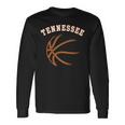 Retro Vintage Usa Tennessee State Basketball Souvenir Long Sleeve T-Shirt Gifts ideas