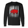 Rhino Us Flag Long Sleeve T-Shirt Gifts ideas