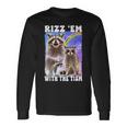 Rizz 'Em With The 'Tism Rizzler Ohio Rizz Long Sleeve T-Shirt Gifts ideas