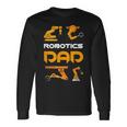 Robotik Papa Langarmshirts Geschenkideen