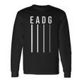 Rock Music Band Bass Player Guitare Basse – Eadg 4 Cordes T-shirt à manches longues Idées cadeaux