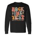 Rock The Test Testing Day Don't Stress Do Your Best Test Day Long Sleeve T-Shirt Gifts ideas