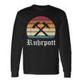 Ruhrgebiet Ruhrpott Sayings Mining Zeche Langarmshirts Geschenkideen