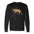 Safari Animal Common Laughing Hyena Long Sleeve T-Shirt Gifts ideas