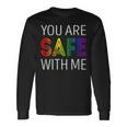 You Are Safe With Me Long Sleeve T-Shirt Gifts ideas