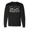 San Diego Biker Wings And Skull Riders Long Sleeve T-Shirt Gifts ideas