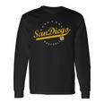 San Diego City Baseball Vintage Varsity Long Sleeve T-Shirt Gifts ideas