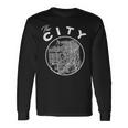 San Francisco The City Map Long Sleeve T-Shirt Gifts ideas