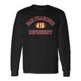 San Francisco Represent The City By The Bay 415 West Coast Long Sleeve T-Shirt Gifts ideas