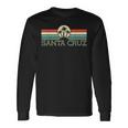 Santa Cruz Ca California Retro 70S 80S Surfer S Langarmshirts Geschenkideen
