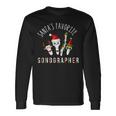 Santas Favorite Sonographer Radiology Christmas Sonography Long Sleeve T-Shirt Gifts ideas
