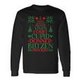 Santa's Reindeer Name Rudolph Family Ugly Christmas Sweater Long Sleeve T-Shirt Gifts ideas