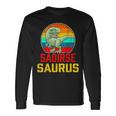 Saoirse Saurus Family Reunion Last Name Team Custom Long Sleeve T-Shirt Gifts ideas