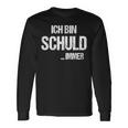 Sarcasm Ich Bin Schuld Langarmshirts Geschenkideen