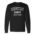 Schenectady New York Ny Vintage Established Sports Long Sleeve T-Shirt Gifts ideas