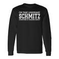 Schmitz Surname Team Family Last Name Schmitz Long Sleeve T-Shirt Gifts ideas