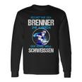 Schweisser Welder Burner Welding Langarmshirts Geschenkideen