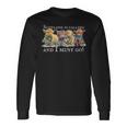 Scotland Is Calling And I Must Go Highland Cow Long Sleeve T-Shirt Gifts ideas