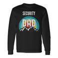 Security Guard Dad Fathers Day 2021 Long Sleeve T-Shirt Gifts ideas
