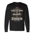 Seine Majestät Der Schalker Betritt Den Raum Seine Majestät Der Schalker Betritt Den S Langarmshirts Geschenkideen