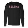 Selena Heart Pink Long Sleeve T-Shirt Gifts ideas