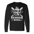 Senior 2024 Baseball Senior Year Class Of 2024 Long Sleeve T-Shirt Gifts ideas