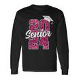Senior 2024 Girls Class Of 2024 Graduate College High School Long Sleeve T-Shirt Gifts ideas