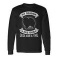 My Shadow Has 4 Legs And A Tail Pomeranian Spitz Dog Long Sleeve T-Shirt Gifts ideas