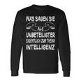 Was Sie Als Unbetigter Zum Thema Intelligence Langarmshirts Geschenkideen