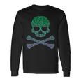 Silhouette Icon Pirate Skull & Crossbones Boys Pirate Long Sleeve T-Shirt Gifts ideas