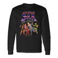 The Six Wives Of Henry Viii Six The Musical Six Retro Long Sleeve T-Shirt Gifts ideas