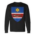 Slavonia Emblem Historical Croatia Region East Croatia Langarmshirts Geschenkideen