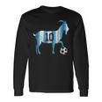 Soccer Football Greatest Of All Time Goat Number 10 Long Sleeve T-Shirt Gifts ideas