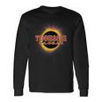 Solar Eclipse 2024 Tennessee America Totality Event Long Sleeve T-Shirt Gifts ideas
