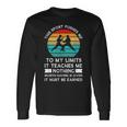 This Sport Pushes Limits It Teaches Karate Long Sleeve T-Shirt Gifts ideas