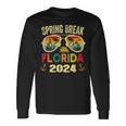 Spring Break 2024 Florida Spring Break And Cool Sunglasses Long Sleeve T-Shirt Gifts ideas