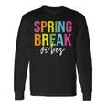 Spring Break Vibes Spring Break Teacher Long Sleeve T-Shirt Gifts ideas