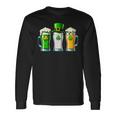 St Patrick Day Irish Ireland Flag Green Beer Lover Women Long Sleeve T-Shirt Gifts ideas