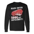 Steak And Meat Alles Unter 500G Ist Aufcut All Under Langarmshirts Geschenkideen