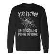 Step Fathor Like Dad Step Cooler Viking Step Father's Day Long Sleeve T-Shirt Gifts ideas