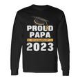 Stolzer Papa Eines Absolventen Der Klasse 2023 Senior 23 Gra Langarmshirts Geschenkideen