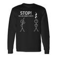 Stop You Are Under A Rest Musician Music Teacher Long Sleeve T-Shirt Gifts ideas