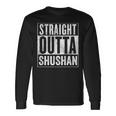 Straight Outta Megillah Reading Happy Purim Esther Costume Long Sleeve T-Shirt Gifts ideas