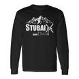 Stubai Tal Statt Dubai Ski Mountains Slopes Après-Ski Cool Langarmshirts Geschenkideen