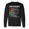 Success Definition Motivational Quote Affirmations Long Sleeve T-Shirt Gifts ideas